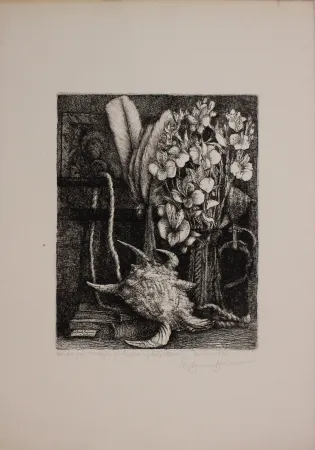 エッチング Bianchi Barriviera - Untitled