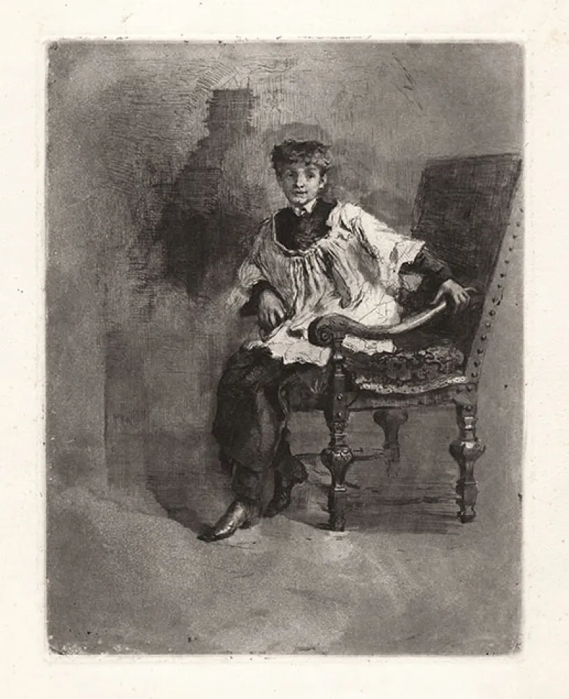 エッチングと　アクチアント Bianchi - CHIERICO SEDUTO