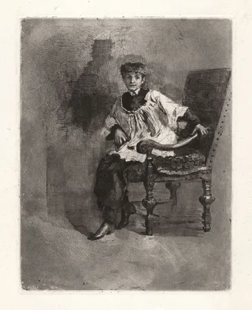 エッチングと　アクチアント Bianchi - CHIERICO SEDUTO