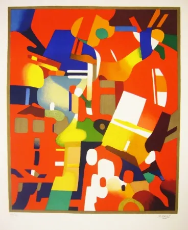 リトグラフ Bierge - Acrimonte