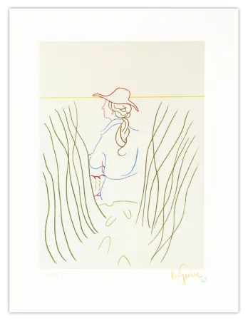 リトグラフ Bigum - Éditions Petit #6