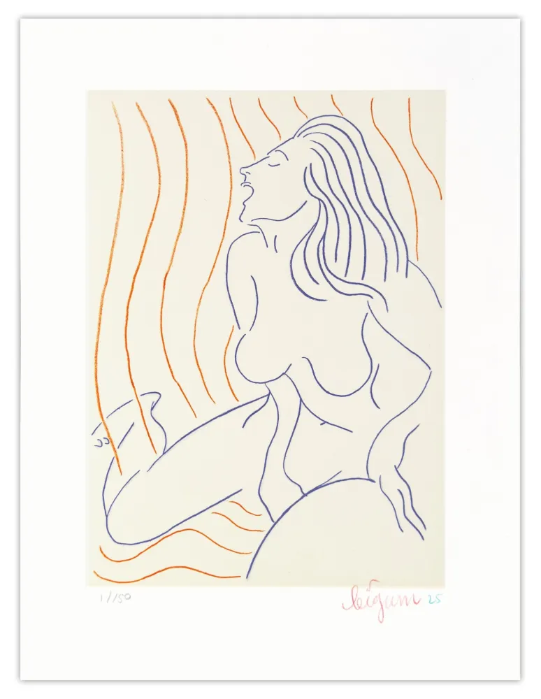 リトグラフ Bigum - Éditions Petit #7