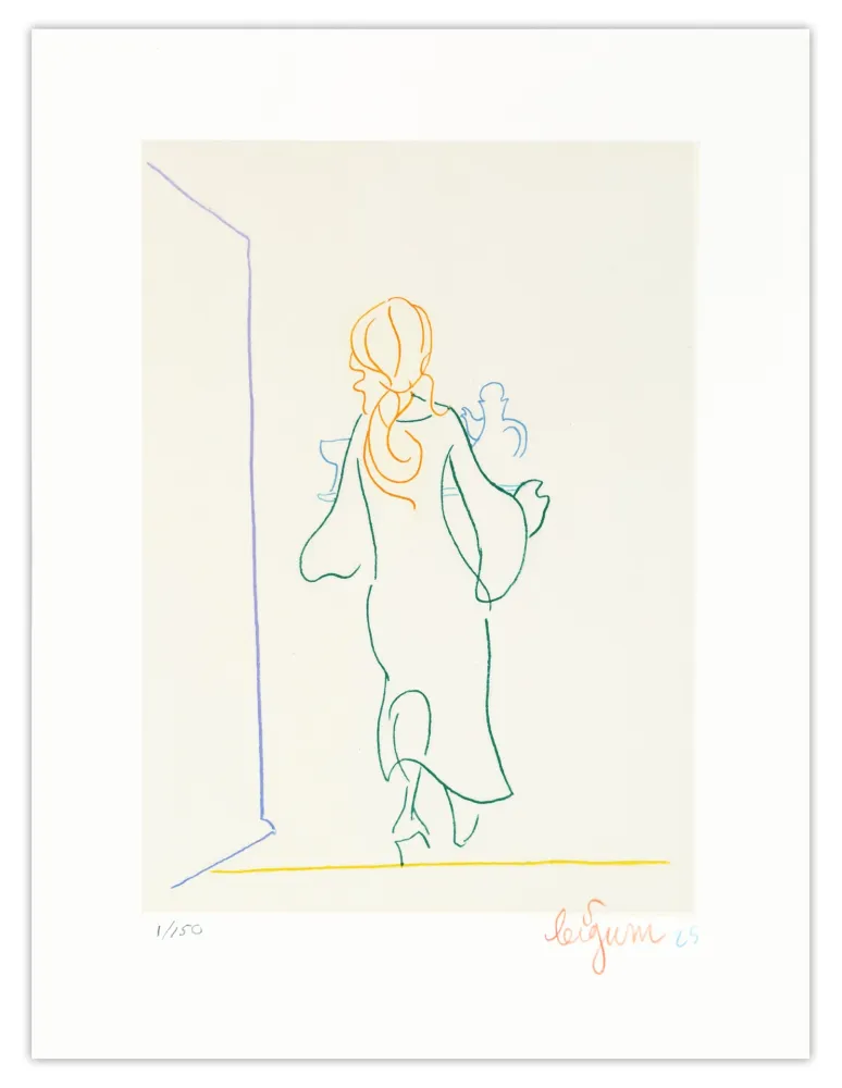 リトグラフ Bigum - Éditions Petit #8