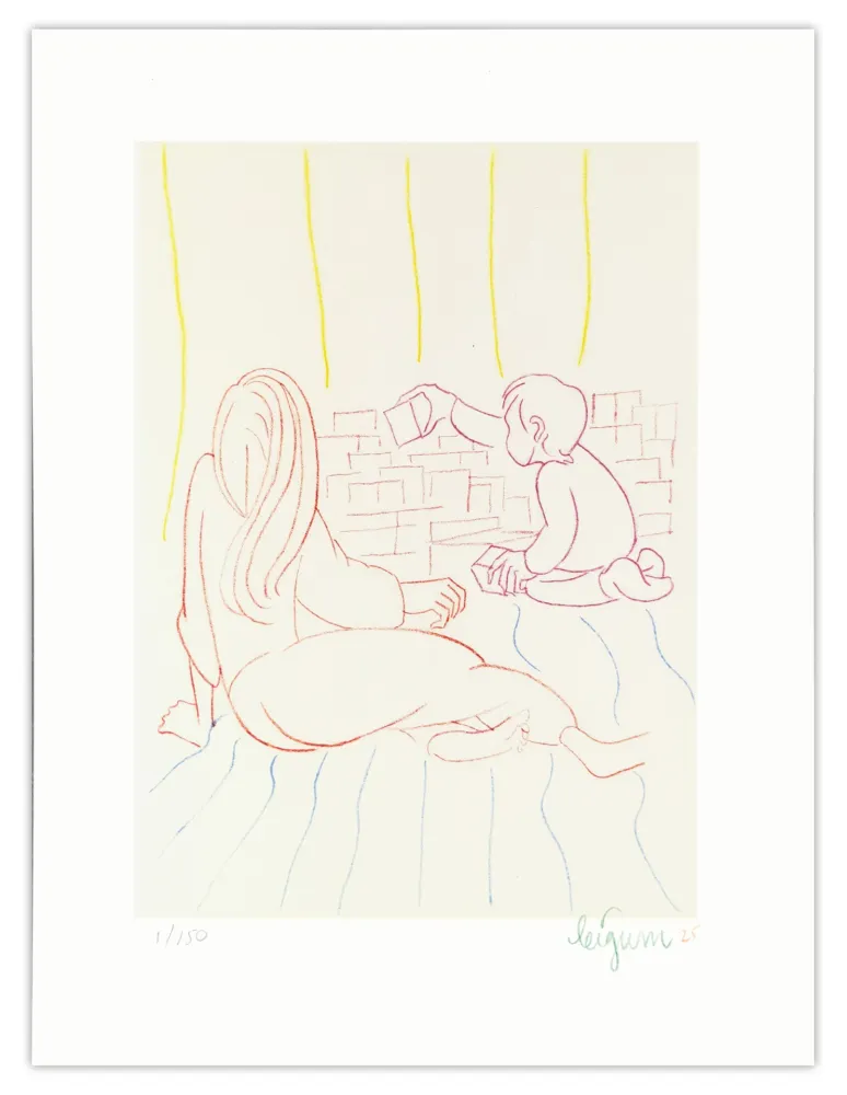 リトグラフ Bigum - Éditions Petit #9