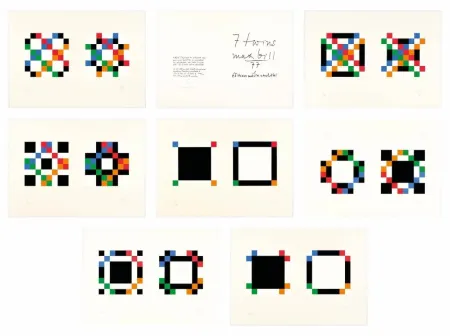 シルクスクリーン Bill - 7 twins - Complete portfolio