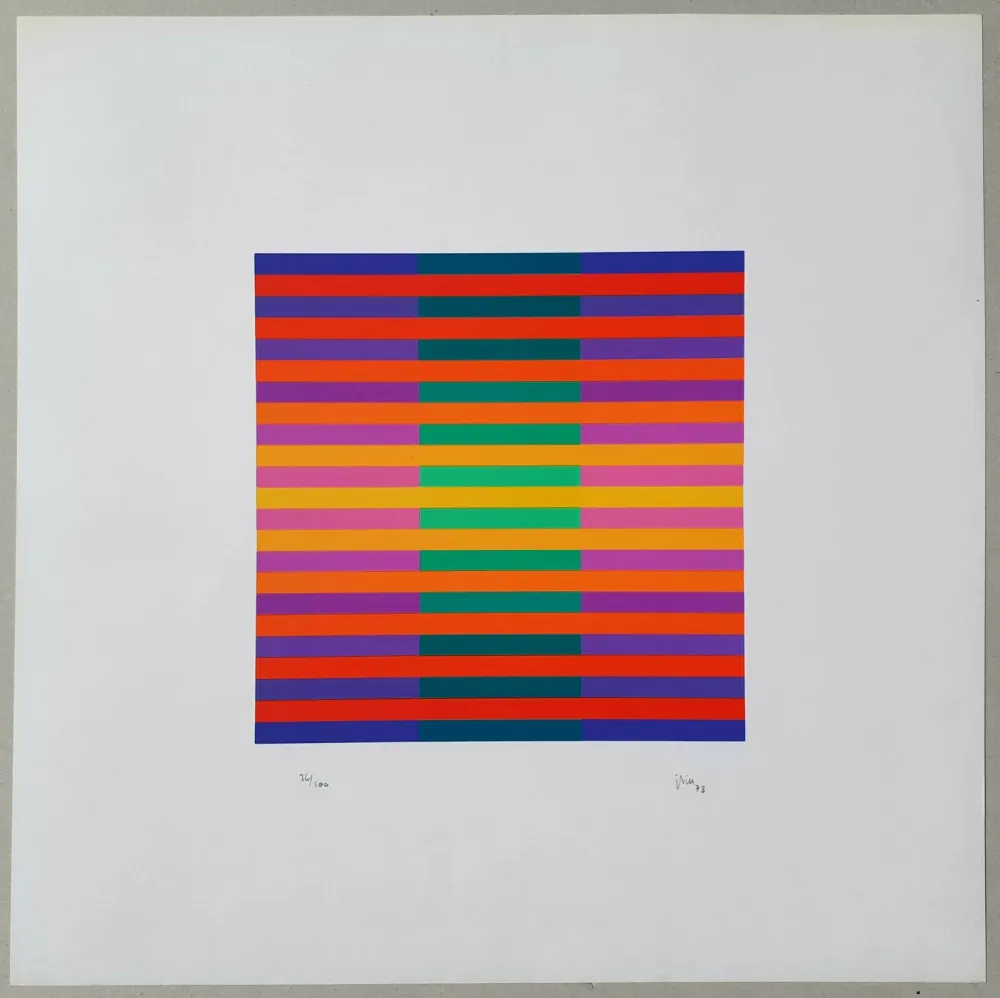 シルクスクリーン Bill - Composition