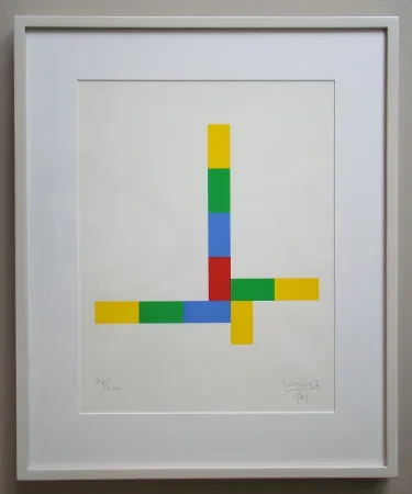 シルクスクリーン Bill - Konkrete Komposition - 1969