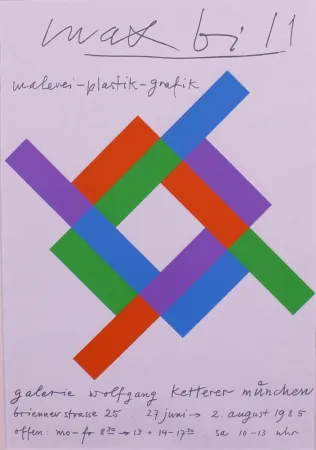 掲示 Bill - MALEREI - PLASTIK - GRAFIK