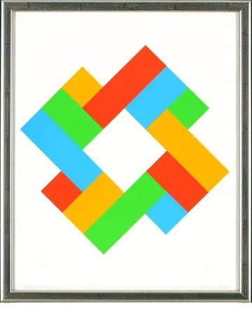 シルクスクリーン Bill - O.T., Komposition, 1982