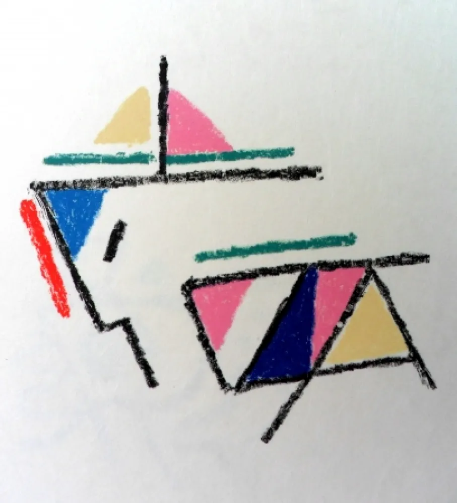 リトグラフ Bille - Fiji II