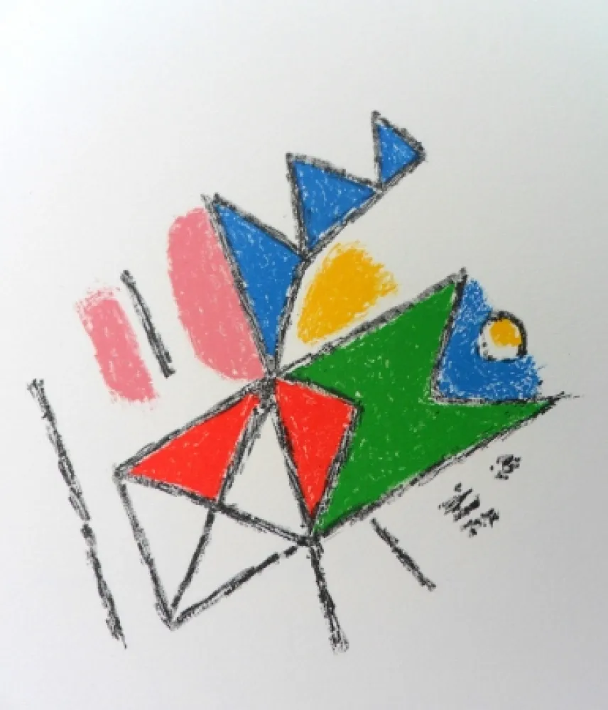 リトグラフ Bille - M 134