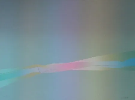 リトグラフ Bird - Spectre lumière 2