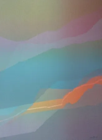 リトグラフ Bird - Spectre lumière 3