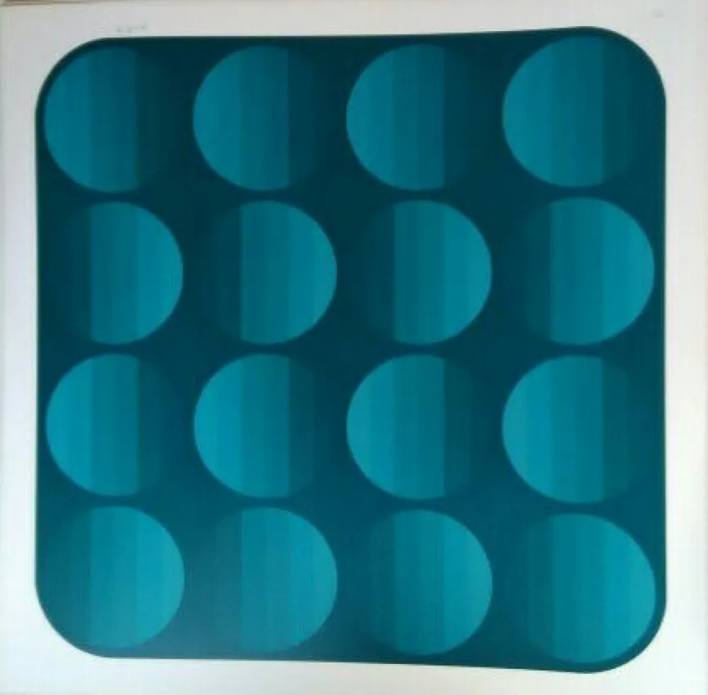 リトグラフ Bird - Tribute to Vasarely 4