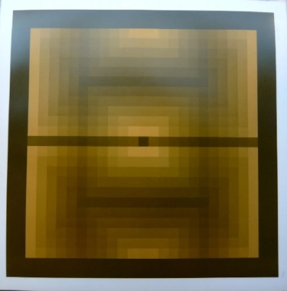 リトグラフ Bird - Tribute to Vasarely 5