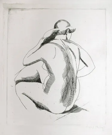 彫版 Bishop - Isabel Bishop.  Eight Etchings, 1925-1931.