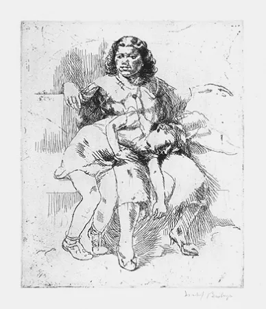 彫版 Bishop - Isabel Bishop.  Eight Etchings, 1930-1959.