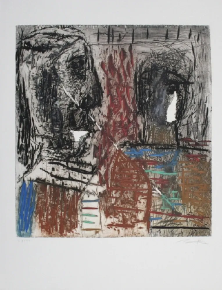 彫版 Bissière - Conversation