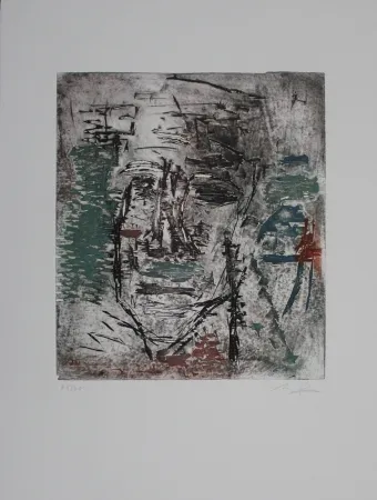 エッチングと　アクチアント Bissière - Grosse tête