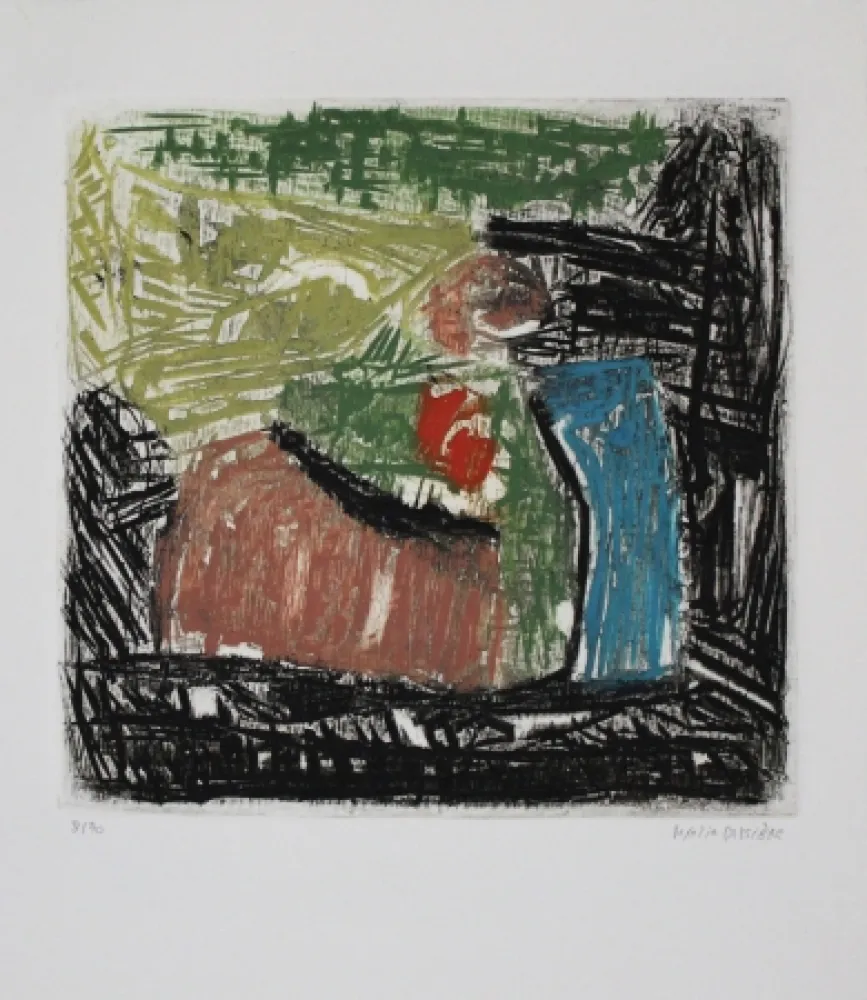 彫版 Bissière - Réseaux II