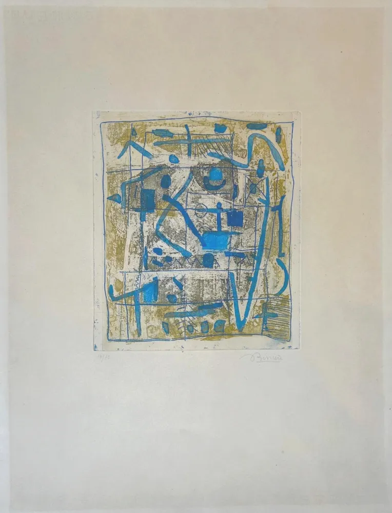 エッチングと　アクチアント Bissiere - Soleil noir 