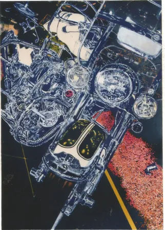 シルクスクリーン Blackwell - Harley Davidson