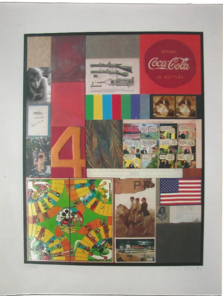 技術的なありません Blake - Homage to Rauschenberg IV