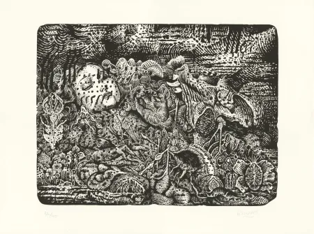 リトグラフ Blanquet - Régulateur Altéré