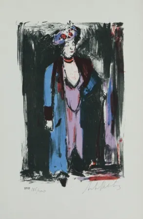 リトグラフ Blatas - 	L'Opera Des Gueux The Beggers Opera plate no.XVII