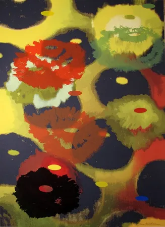 シルクスクリーン Bleckner - PS I