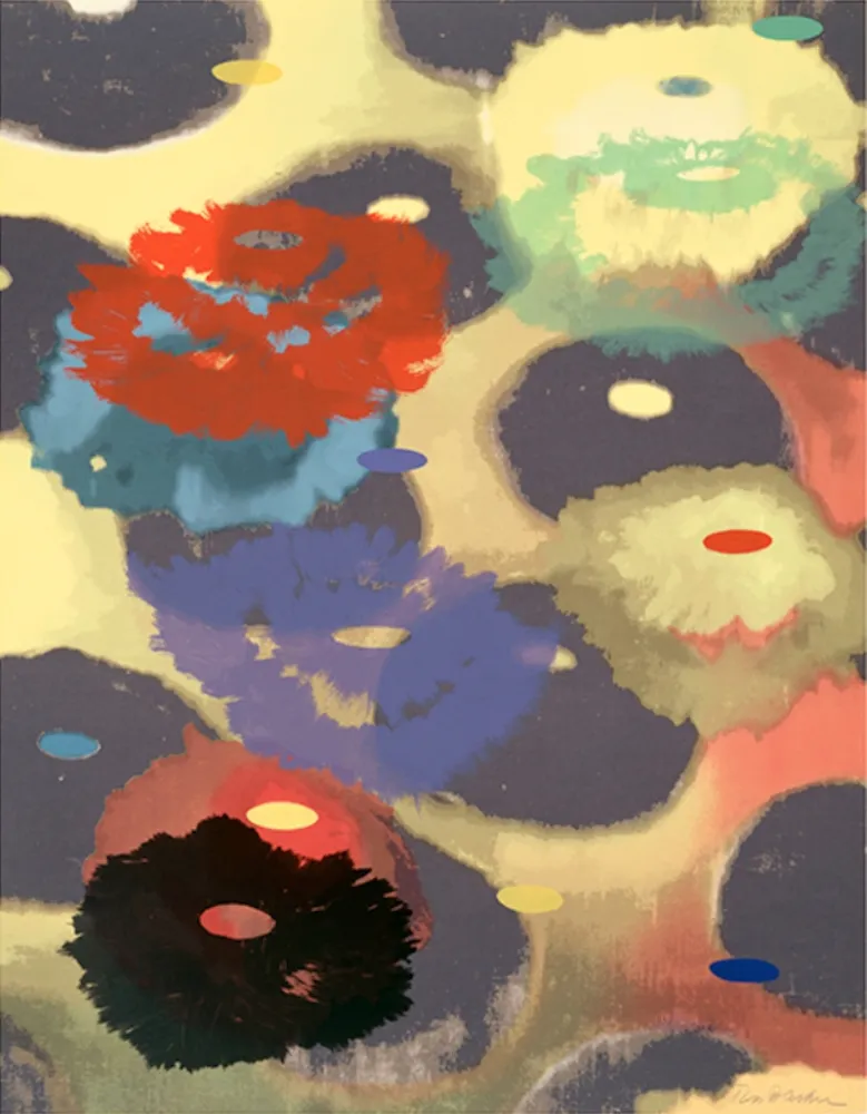 シルクスクリーン Bleckner - PS III