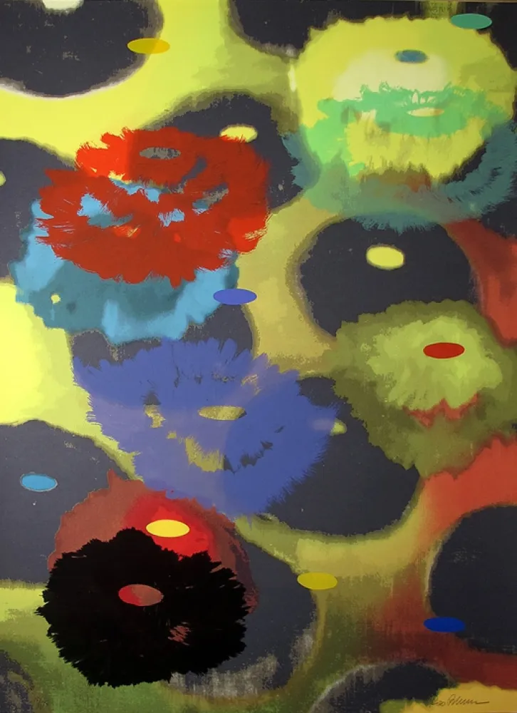 シルクスクリーン Bleckner - PS III