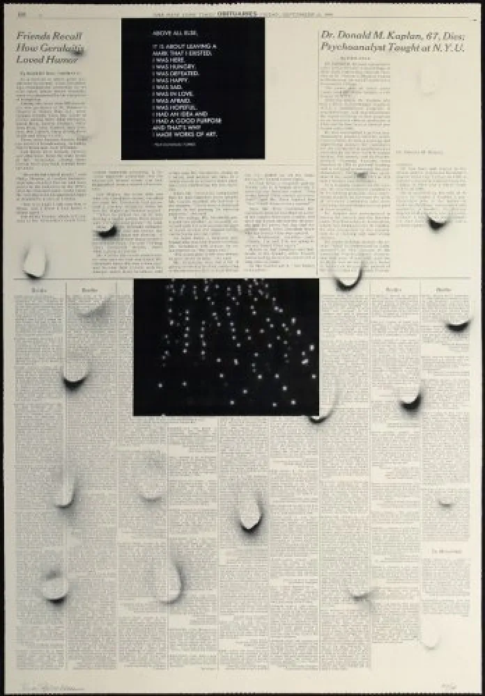 リトグラフ Bleckner - September 23rd bis (variant 3)