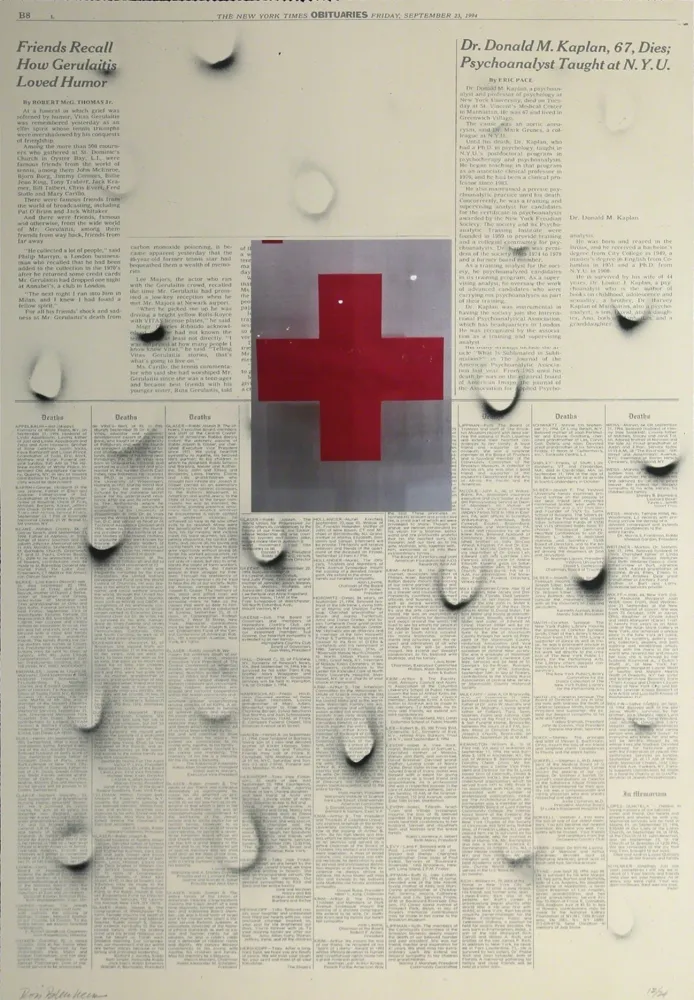 リトグラフ Bleckner - September 23rd bis (variant 4)