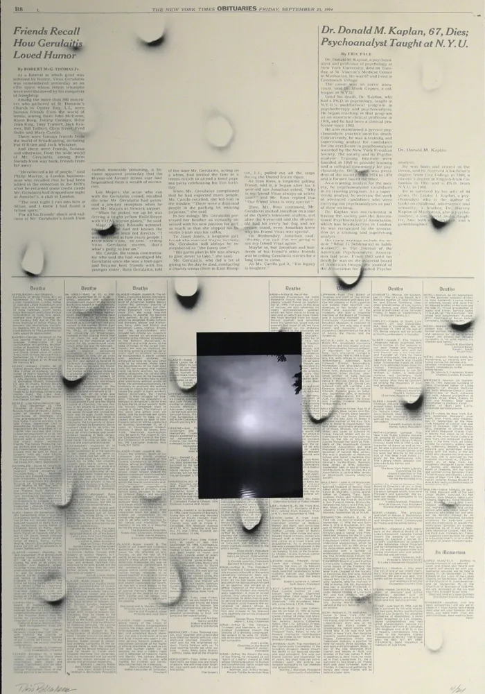 リトグラフ Bleckner - September 23rd bis (variant 5)