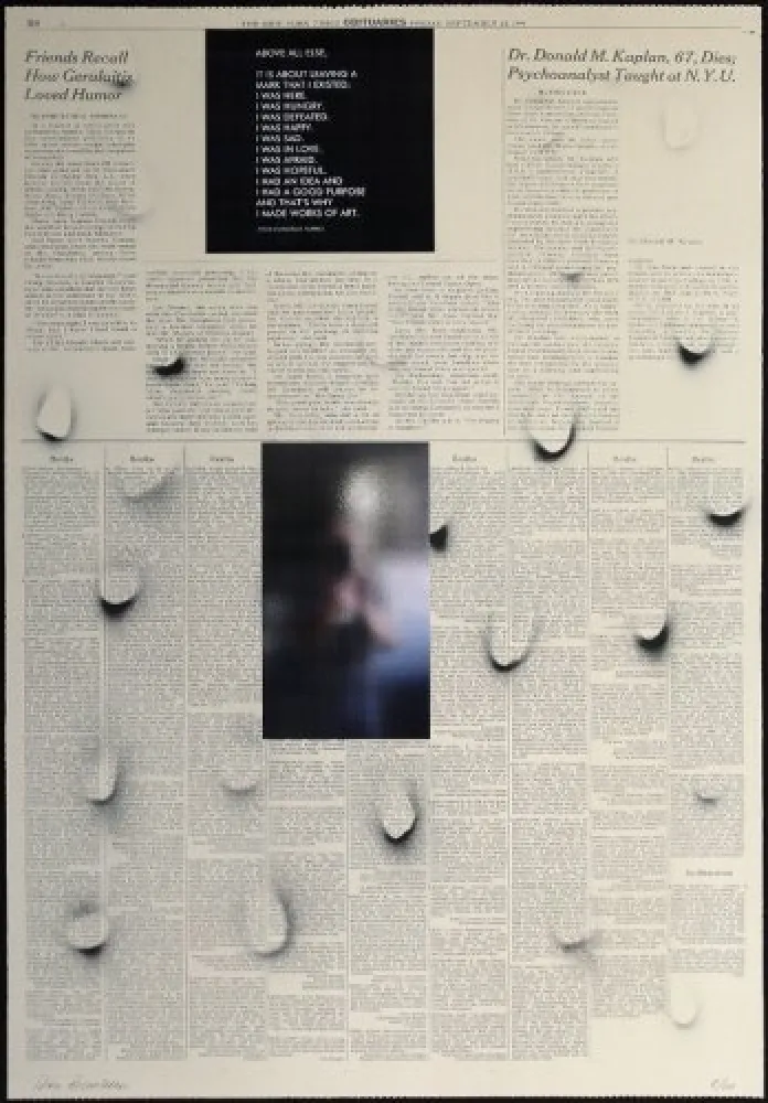 リトグラフ Bleckner - September 23rd bis (variant 6)