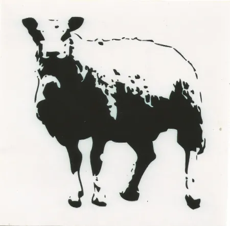 シルクスクリーン Blek Le Rat - Sheep (baah)