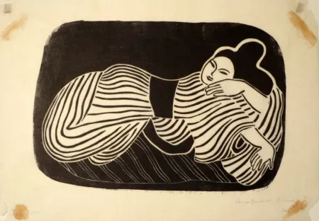 木版 Blenk - Liegende