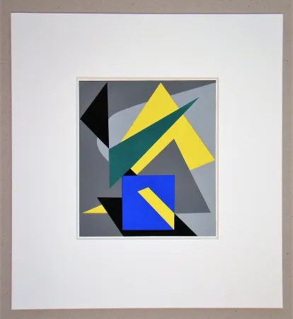 ステンシル Bloc - Composition abstrait