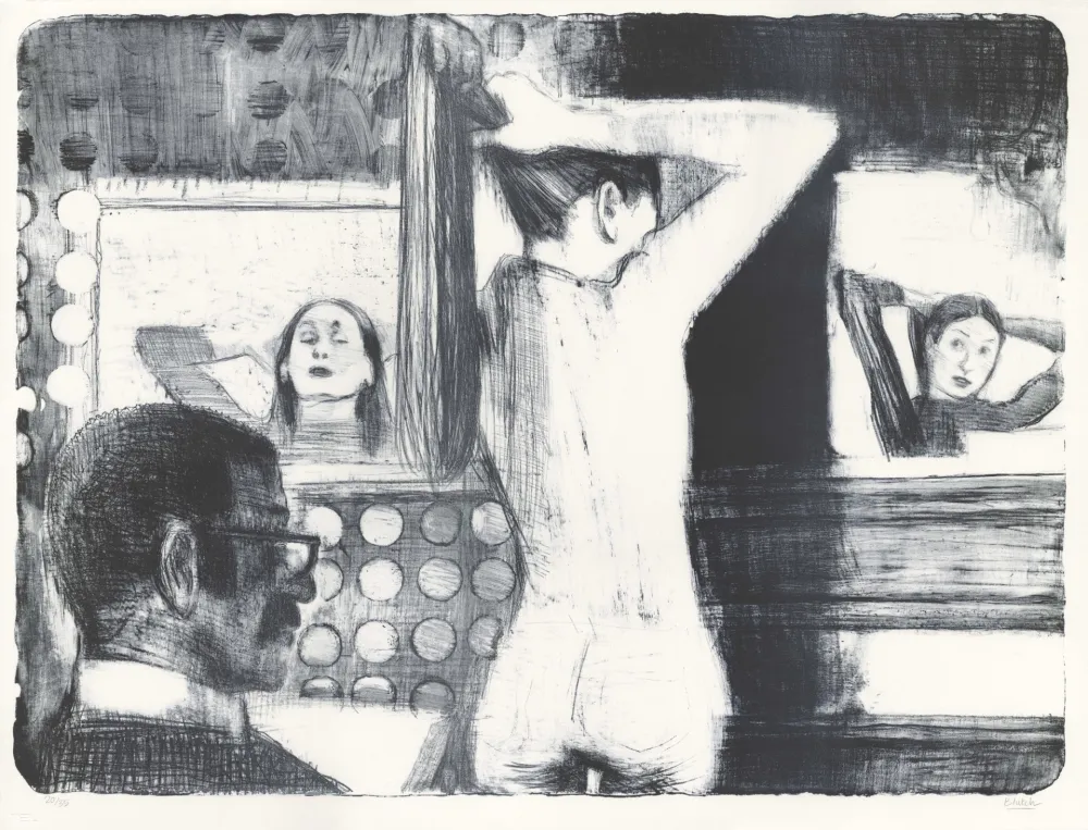 リトグラフ Blutch - Roach