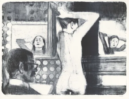 リトグラフ Blutch - Roach