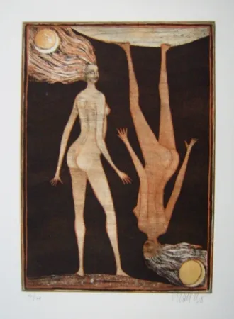 エッチング Bo - Kaellingedigte 1 