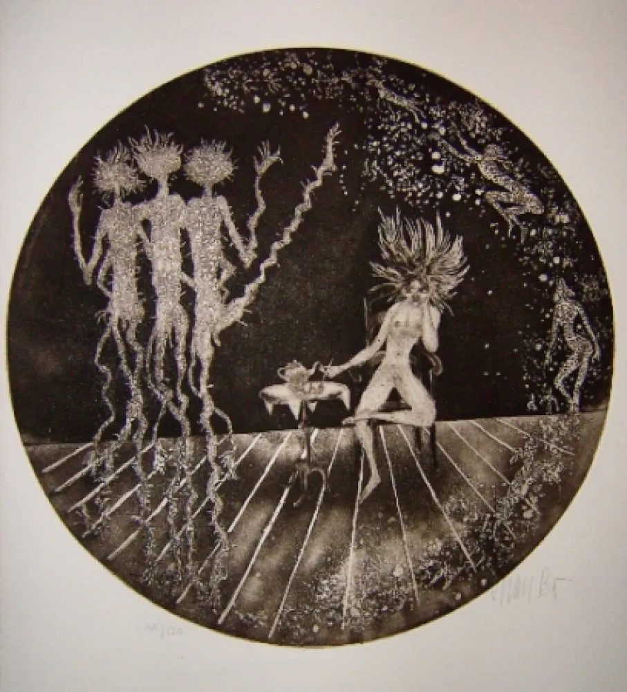 エッチング Bo - Kaellingedigte 10