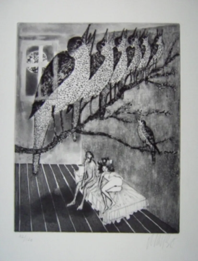 エッチング Bo - Kaellingedigte 3