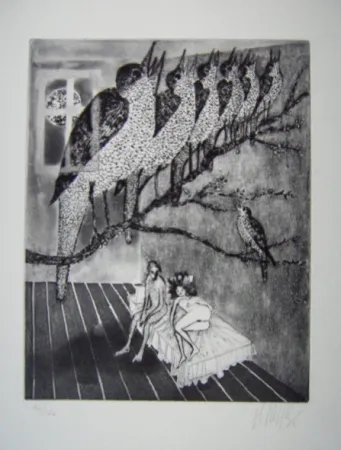 エッチング Bo - Kaellingedigte 3