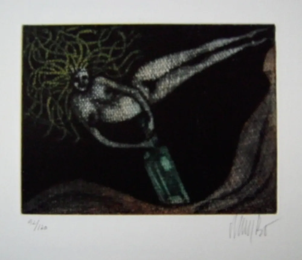 エッチング Bo - Kaellingedigte 7