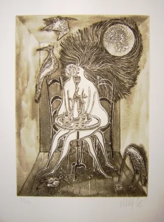 エッチング Bo - Kaellingedigte 8