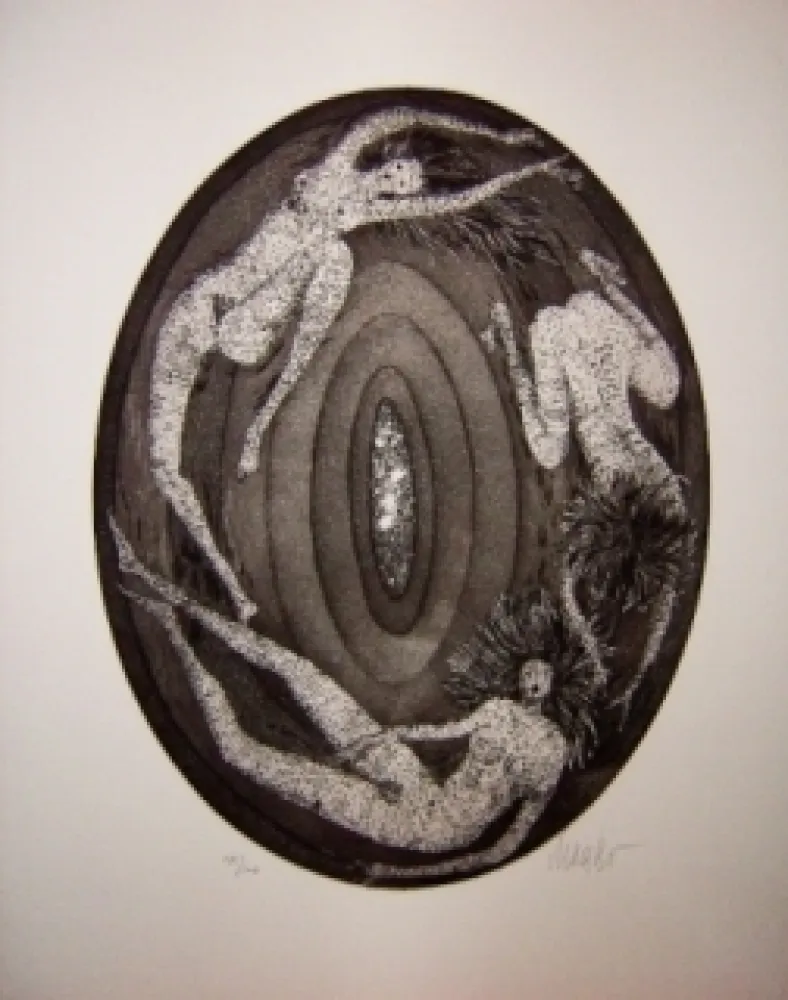 エッチング Bo - Kaellingedigte 9