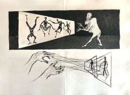 エッチング Bo - Le Meneur d'ombres