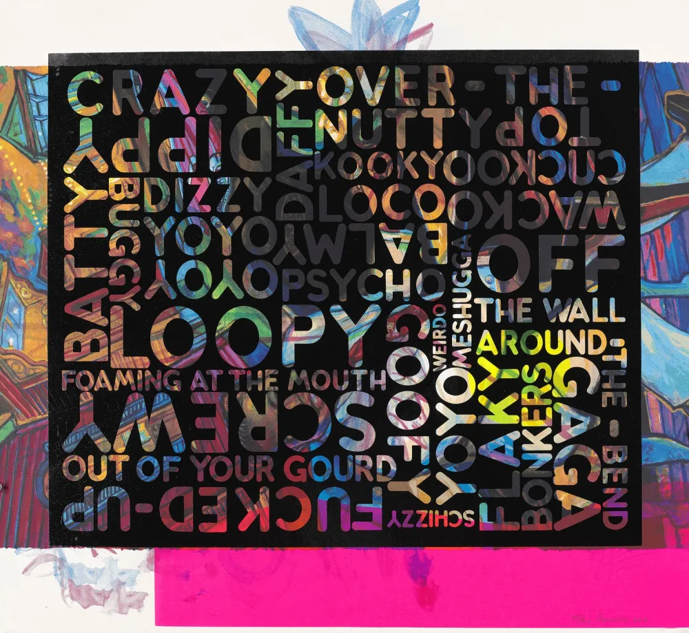 シルクスクリーン Bochner - Crazy (With Background Noise)